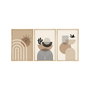 Wallity Huhu264 Cuadro Decorativo de 3 Piezas 30 x 40 cm